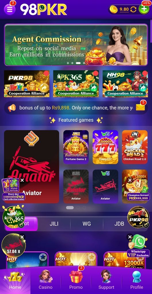 98PKR game