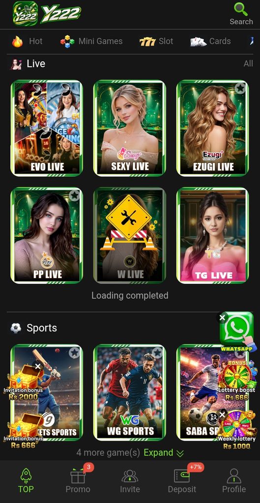 Y 222 game
