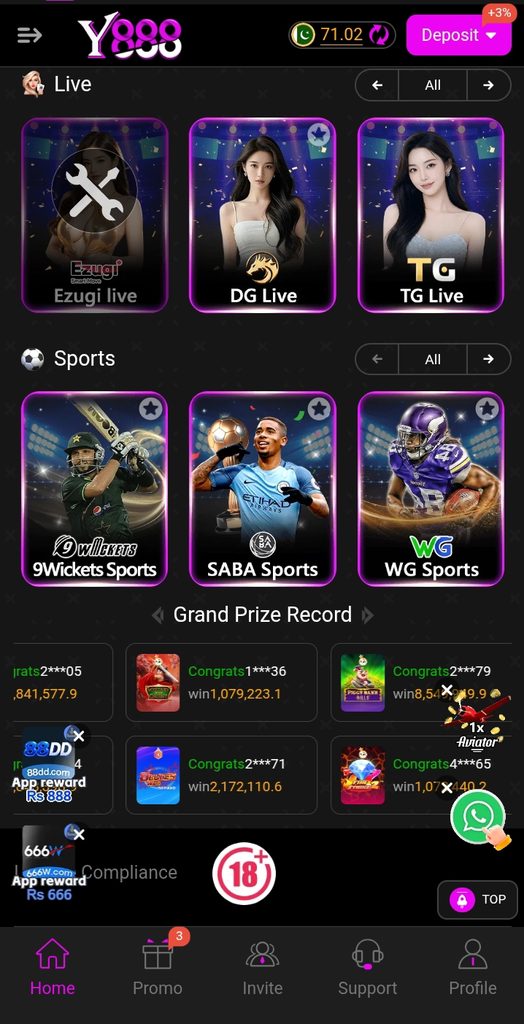 Y888 game